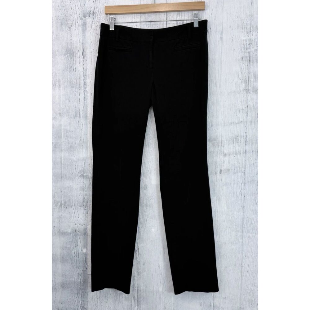 Ann Taylor Dress Pants Women's Sz 6 Stretch Pull-On Straight Leg (Fit 32x31)